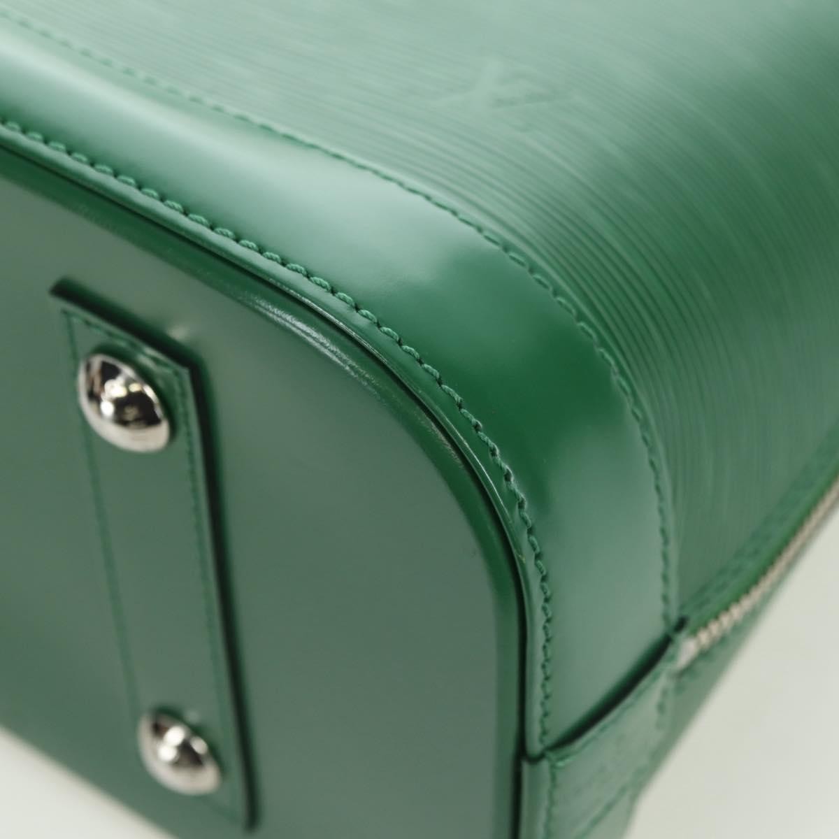 Louis Vuitton Alma Handbag Epi Leather, Green, Leather, Handbag