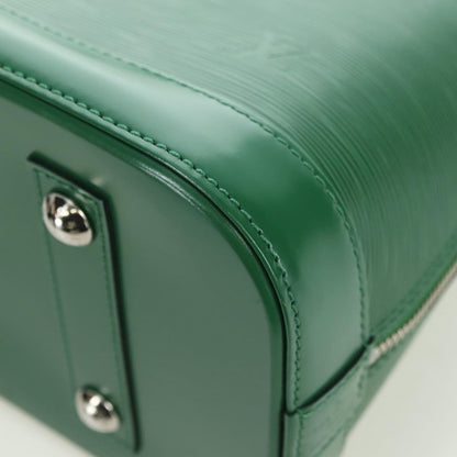 Louis Vuitton Alma Handbag Epi Leather, Green, Leather, Handbag
