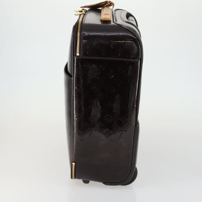 Louis Vuitton Pegase Luggage Monogram Vernis, BROWN, PATENT_LEATHER, Travel bag