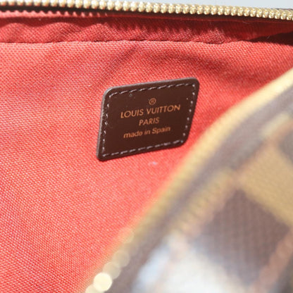 Louis Vuitton Geronimos Waist Bag Damier, BROWN, CANVAS, Travel bag