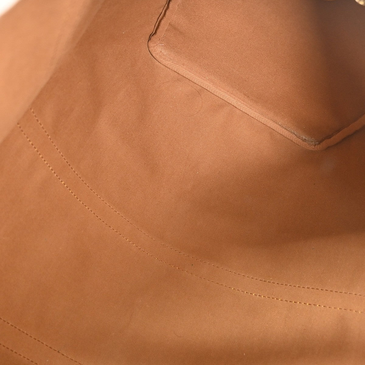 Louis Vuitton Keepall Bag Monogram Canvas, BROWN, CANVAS,LEATHER, Handbag