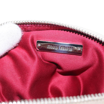 Miu Miu Chain Crossbody Bag Leather, ECRU, LEATHER, Shoulder bag