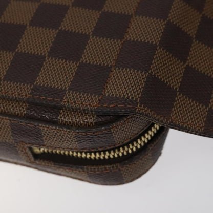 Louis Vuitton Geronimos Waist Bag Damier, BROWN, CANVAS, Travel bag