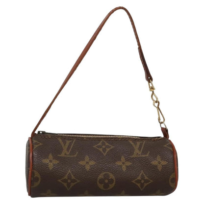 Louis Vuitton Papillon Pochette Monogram Canvas, BROWN, CANVAS, Handbag