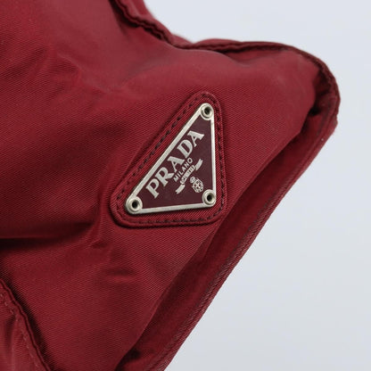 Prada Vintage Tote Tessuto, RED, NYLON, Tote bag