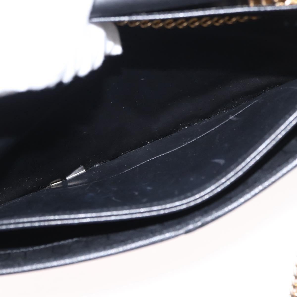 Christian Dior Vintage Shoulder Bag Leather, Black, Leather, Shoulder Bag