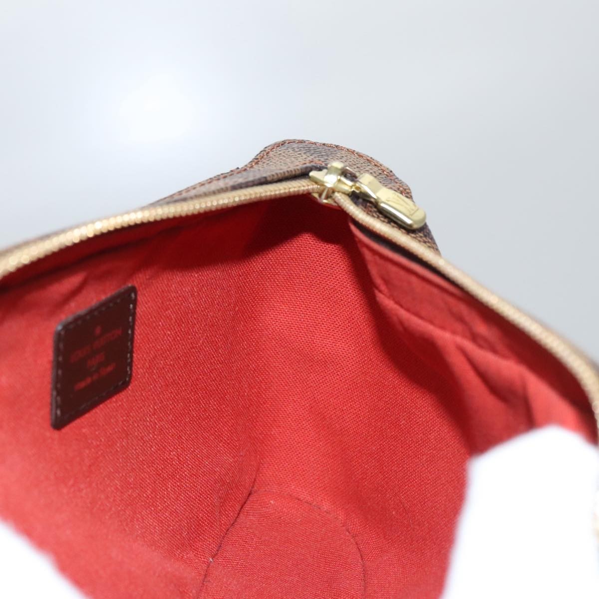 Louis Vuitton Geronimos Waist Bag Damier, BROWN, CANVAS, Shoulder bag