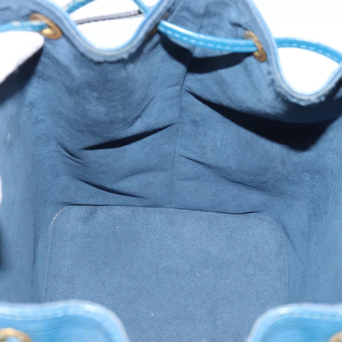 Louis Vuitton Noe Handbag Epi Leather, Blue, Leather, Shoulder Bag
