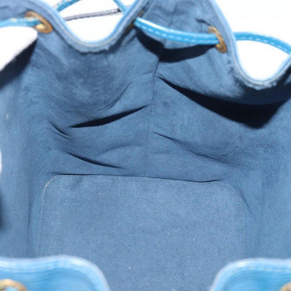Louis Vuitton Noe Handbag Epi Leather, Blue, Leather, Shoulder Bag