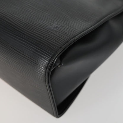 Louis Vuitton Minuit Handbag Epi Leather, BLACK, LEATHER, Shoulder bag