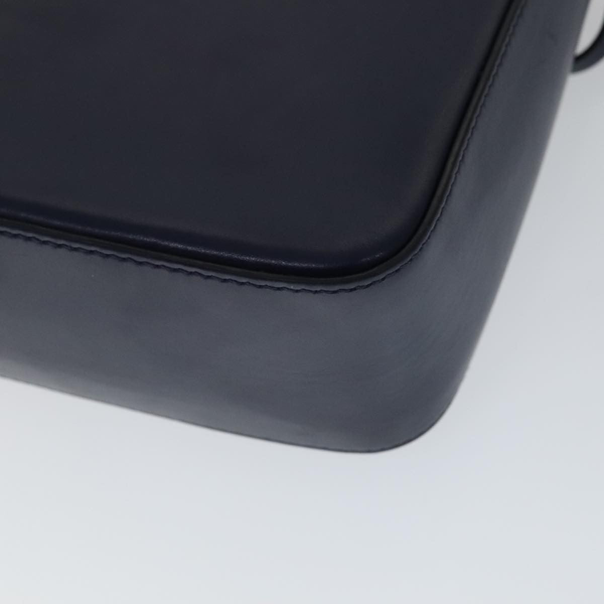 Salvatore Ferragamo Tassel Gancini Lock Flap Shoulder Bag Leather, NAVY, LEATHER, Shoulder bag