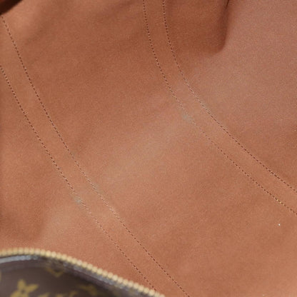 Louis Vuitton Keepall Bag Monogram Canvas, BROWN, CANVAS, Travel bag
