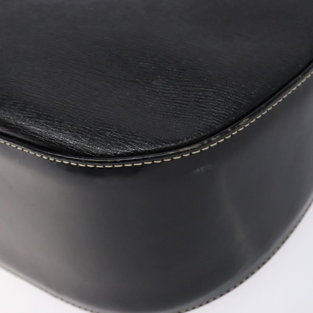 Burberry Shoulder Bag Leather, BLACK, LEATHER, Shoulder bag