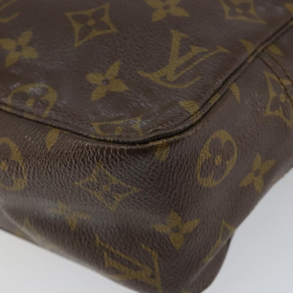 Louis Vuitton Trousse Toiletry Pouch Monogram Canvas, BROWN, CANVAS, Toiletry Case