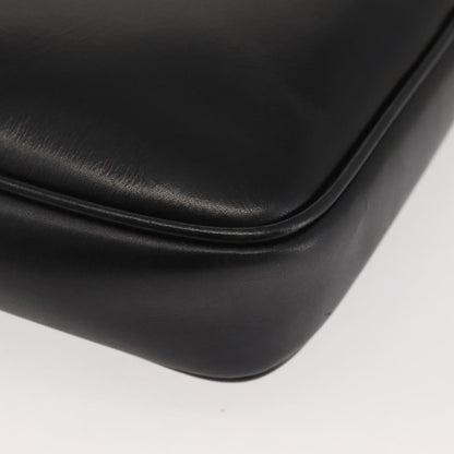 Salvatore Ferragamo Vala Shoulder Bag Leather, BLACK, LEATHER, Shoulder bag
