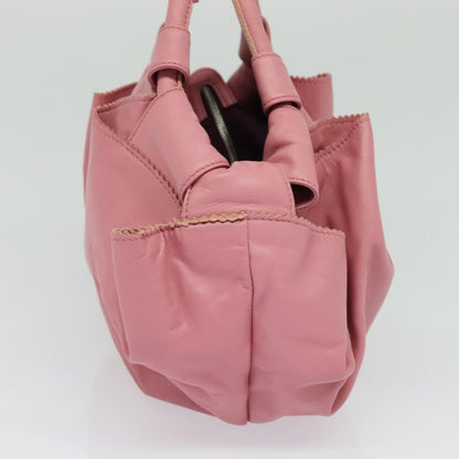 Loewe Anagram Logo Nappa Aire Hand Bag Leather, PINK, LEATHER, Handbag