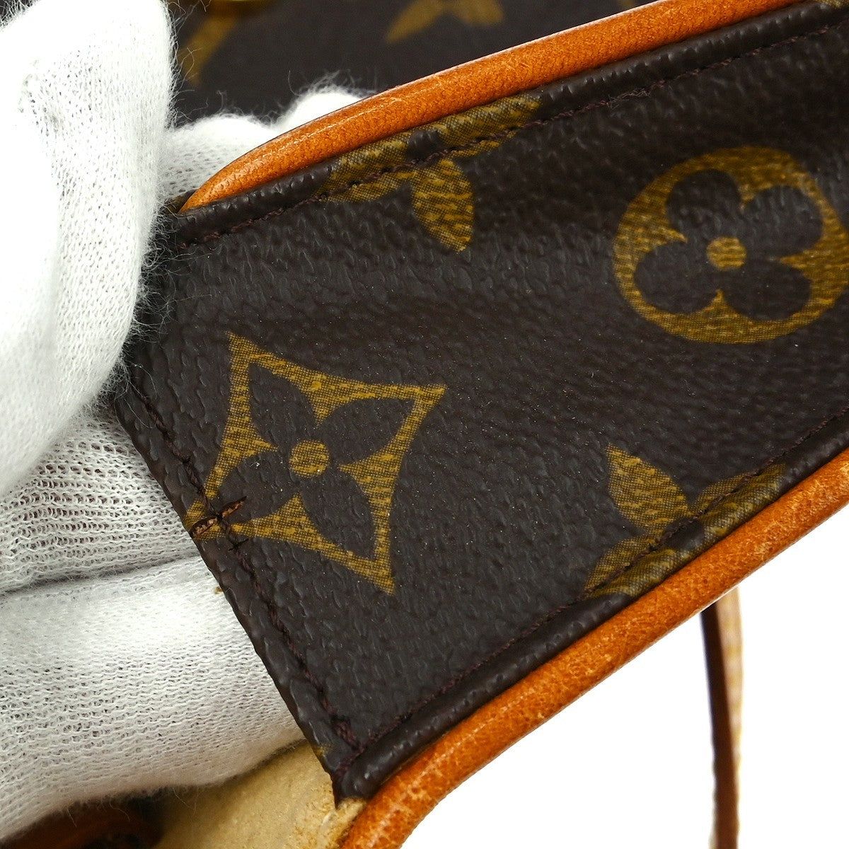 Louis Vuitton Twin Handbag Monogram Canvas, BROWN, CANVAS, Clutche & pouche