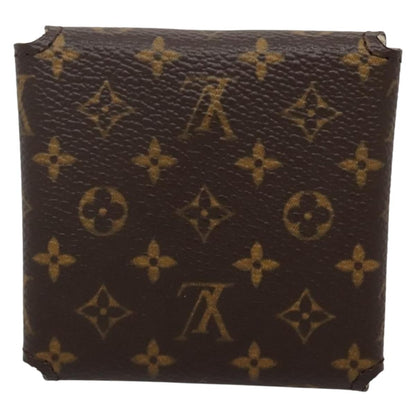 Louis Vuitton CASE JEWELRY BOX Canvas, BROWN, CANVAS, Wallets