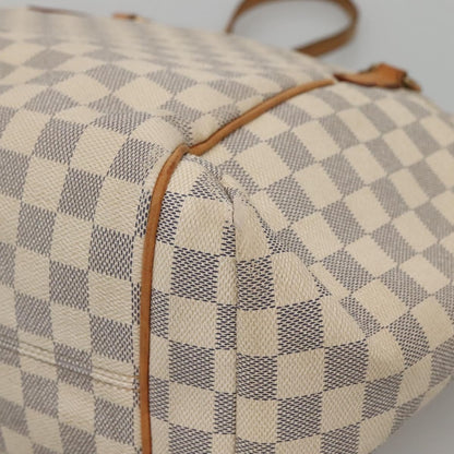 Louis Vuitton Totally Handbag Damier, WHITE, CANVAS, Tote bag