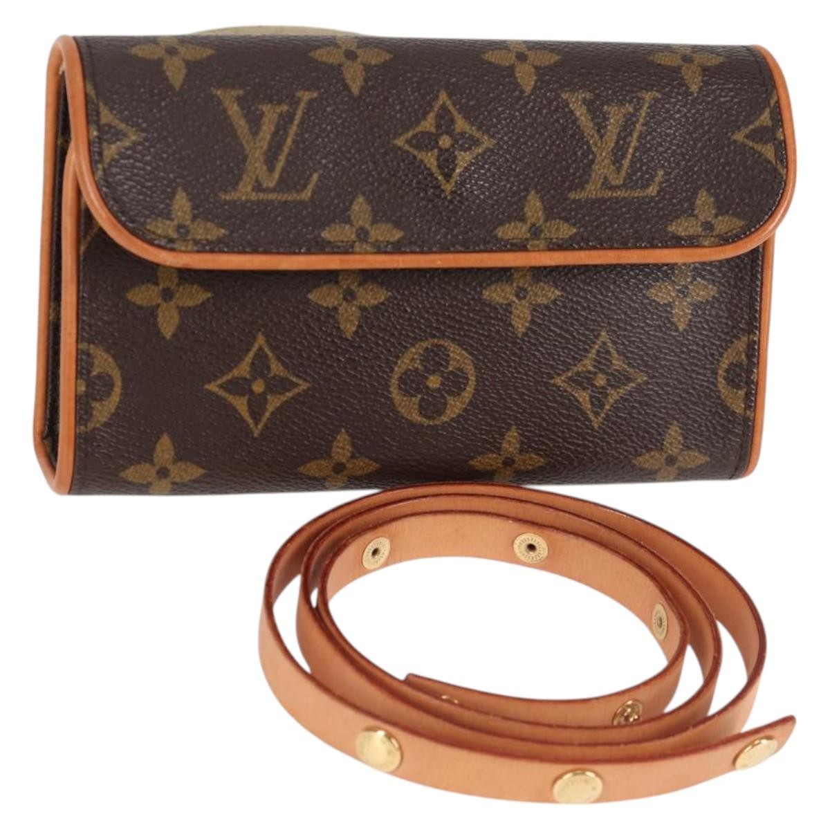 Louis Vuitton Florentine Waist Bag Monogram Canvas, Brown, Canvas, Clutch