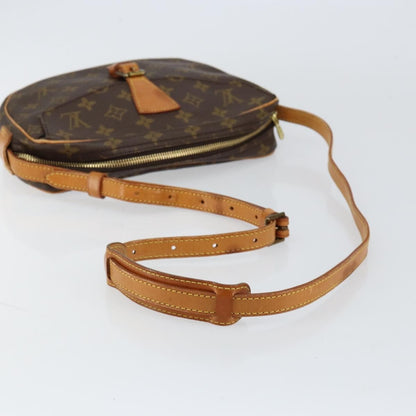 Louis Vuitton Jeune Fille Handbag Monogram Canvas, BROWN, CANVAS, Shoulder bag
