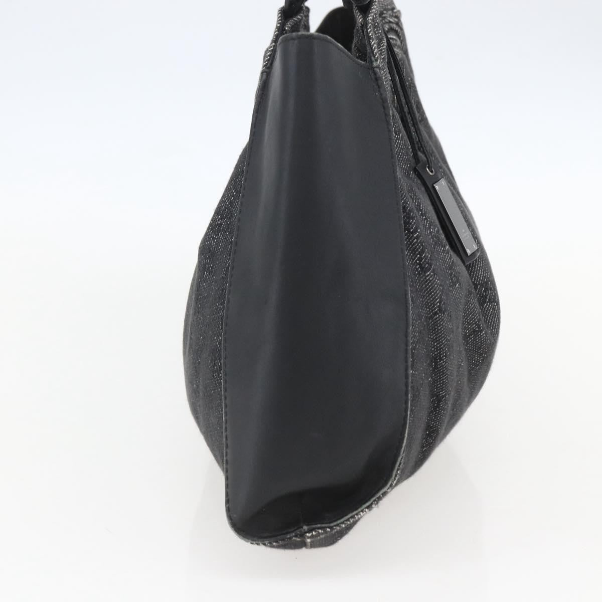 Gucci GG Canvas Bag Canvas, BLACK, CANVAS, Handbag