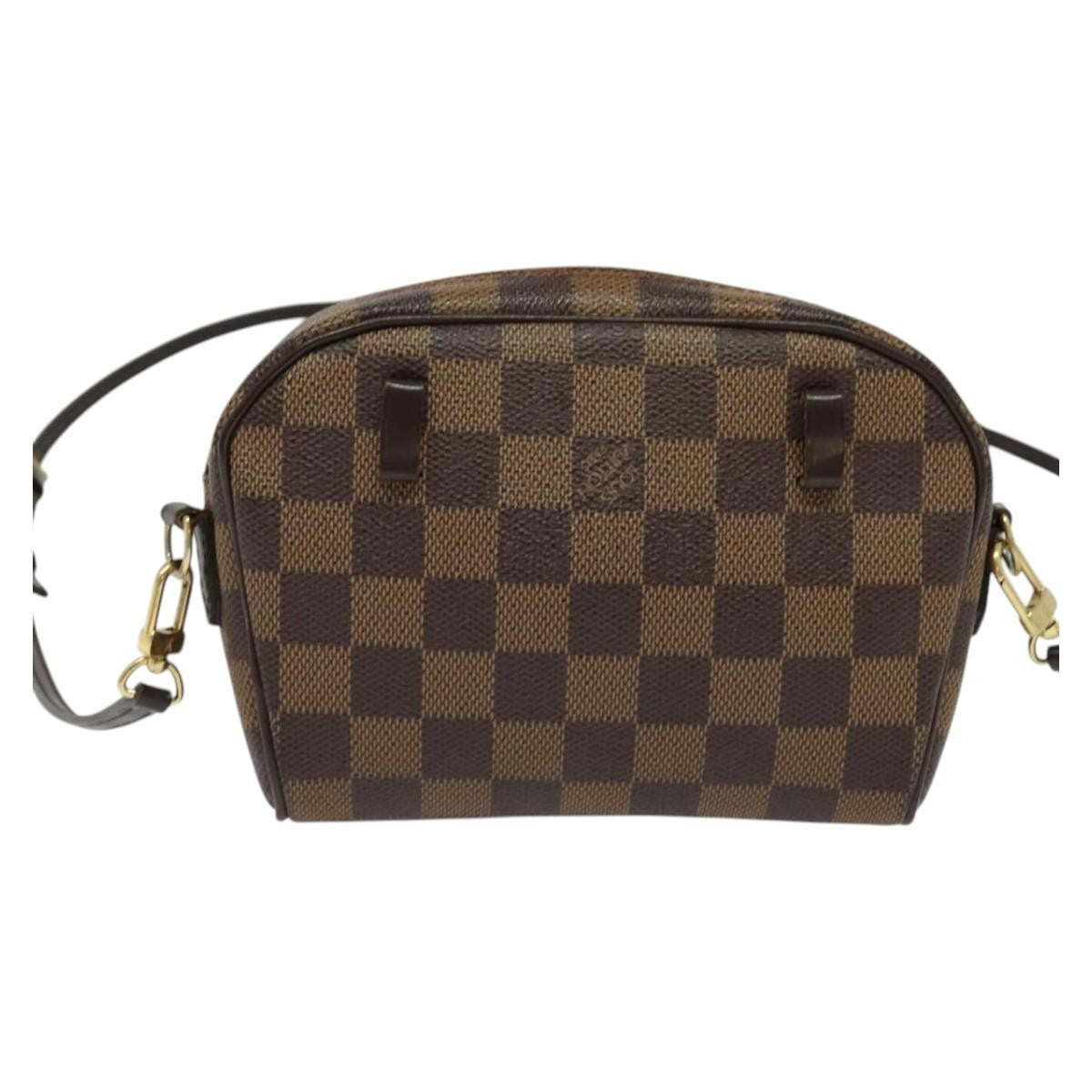 Louis Vuitton Ipanema Pochette Damier, BROWN, CANVAS, Clutche & pouche