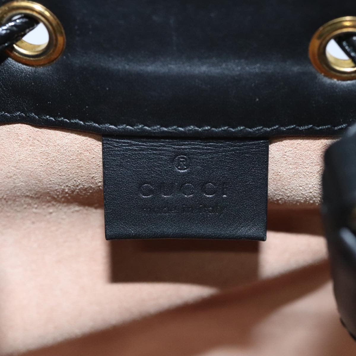 Gucci Ophidia Bucket Bag Suede, RED, SUEDE, Shoulder bag