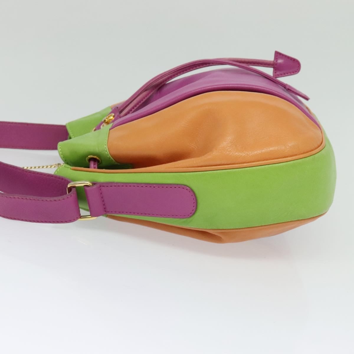 Celine Shoulder Bag Leather, MULTICOLOUR, LEATHER, Shoulder bag