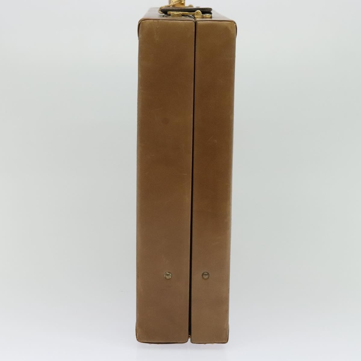 Loewe Anagram Business Leather, BEIGE, LEATHER, Briefcase