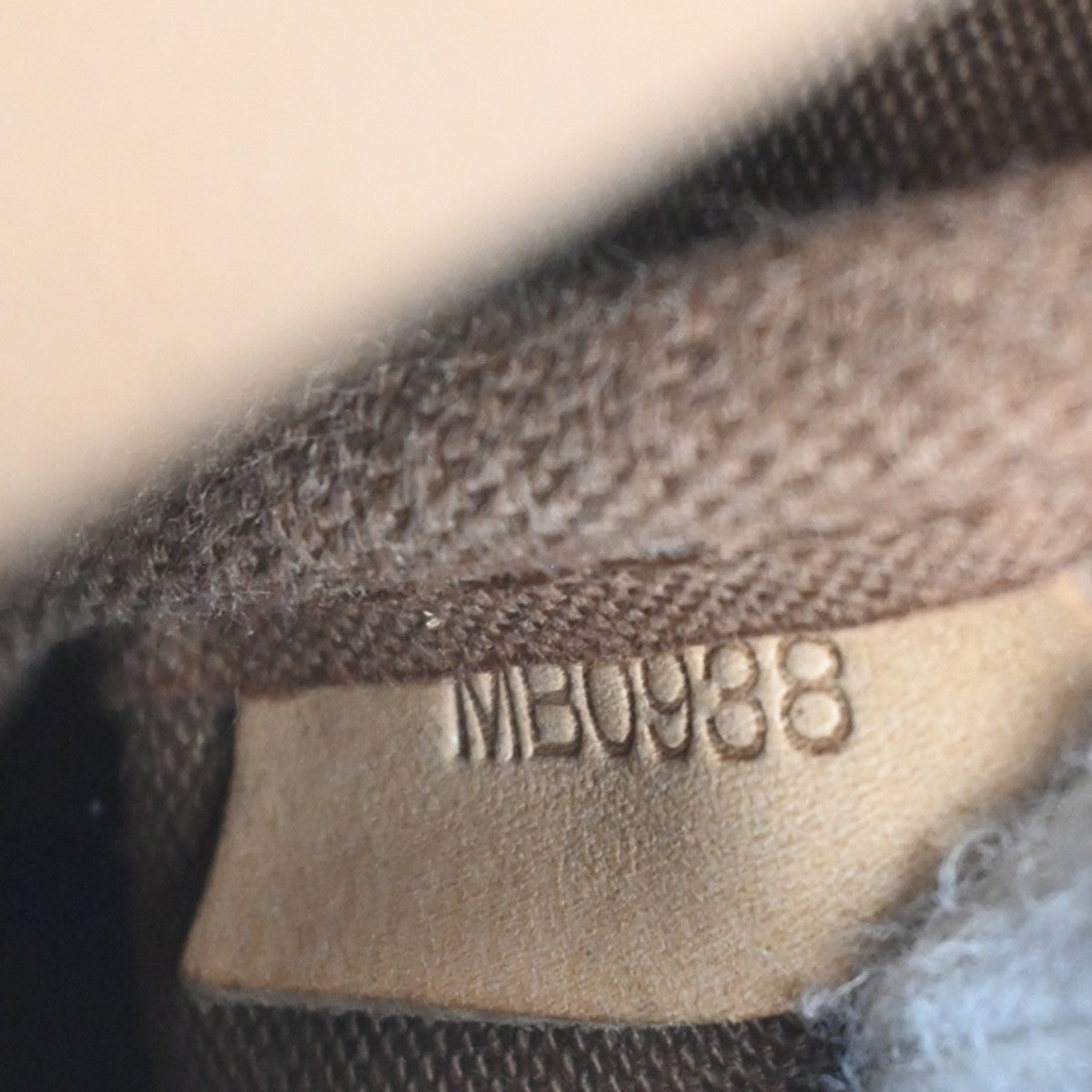 Louis Vuitton Saumur Handbag Monogram Canvas, Brown, Canvas, Shoulder Bag