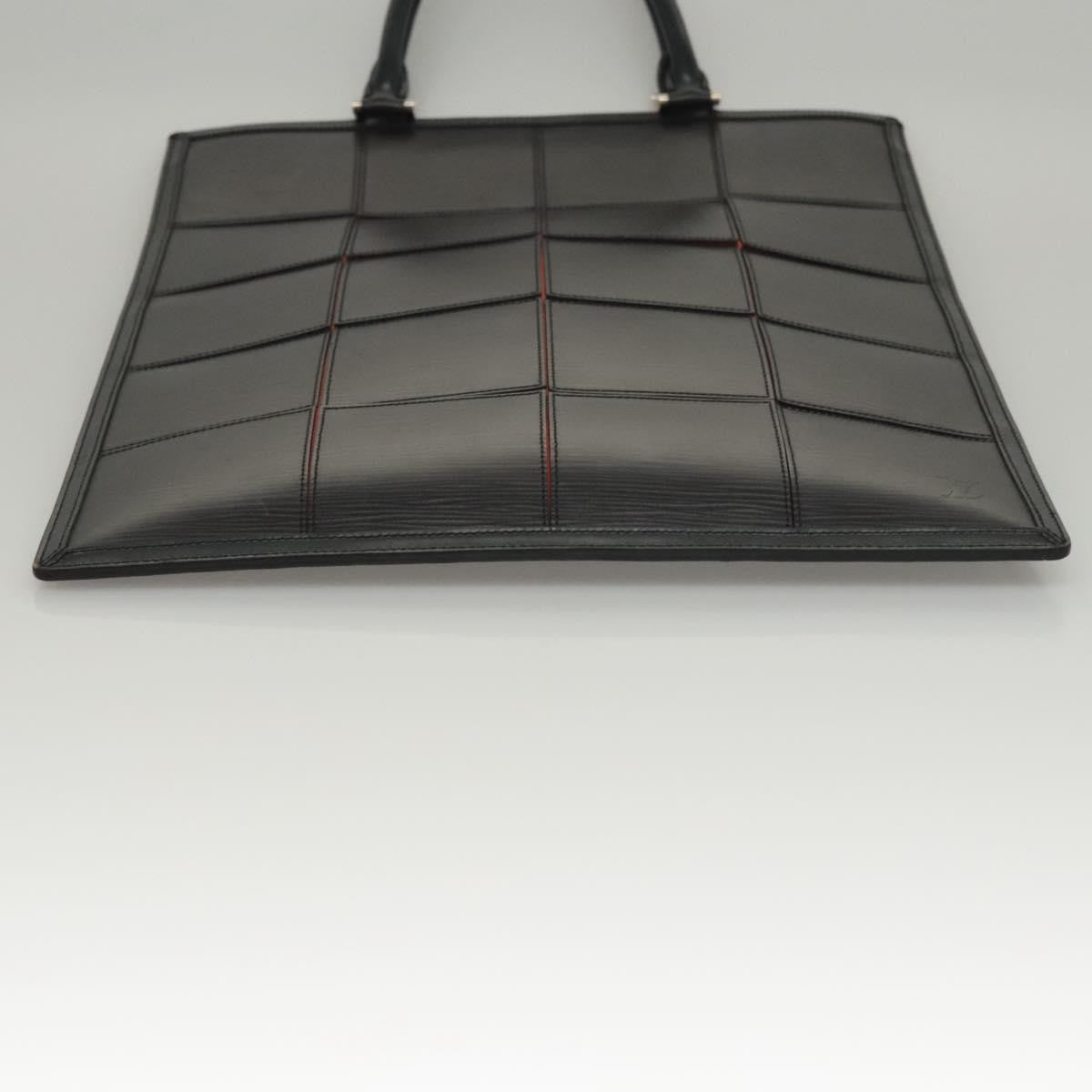 Louis Vuitton Epi Stretch Silver Fizz handbag Epi Stretch, BLACK, LEATHER, Handbag