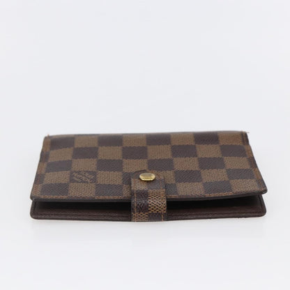 Louis Vuitton Agenda Cover Damier Azur, BROWN, CANVAS, Toiletry Case