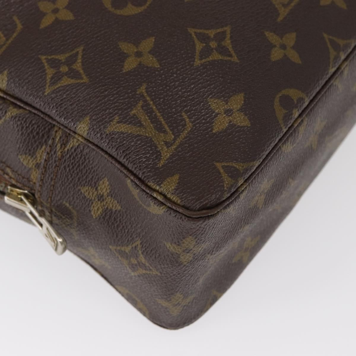 Louis Vuitton Trousse Toilette Monogram Canvas, BROWN, CANVAS, Clutche & pouche