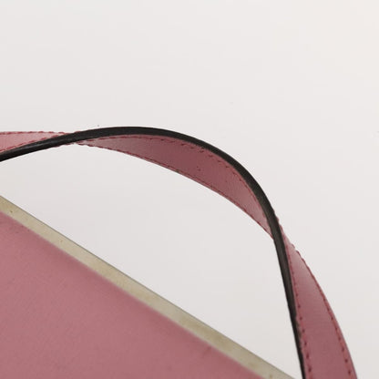 Fendi Demi Jour Satchel Leather, GRAY, LEATHER, Handbag