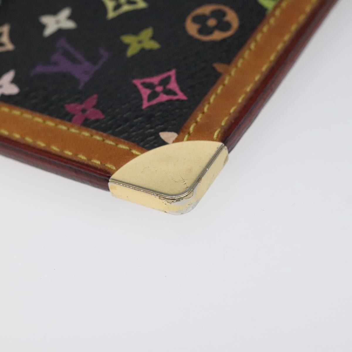 Louis Vuitton Pochette Clés Monogram Canvas, BLACK, CANVAS, Wallets