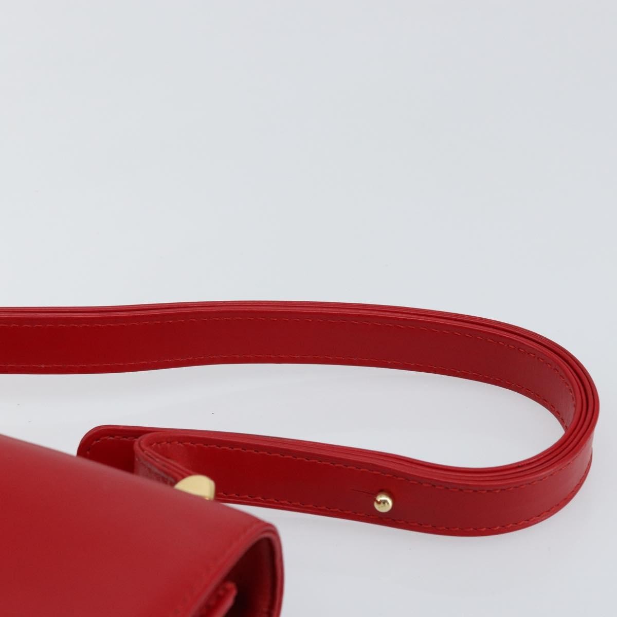 Louis Vuitton Opera Delphes Shoulder Bag Leather, RED, LEATHER, Shoulder bag