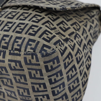 Fendi Mama Forever Bag Zucchino Canvas, NAVY, CANVAS, Tote bag