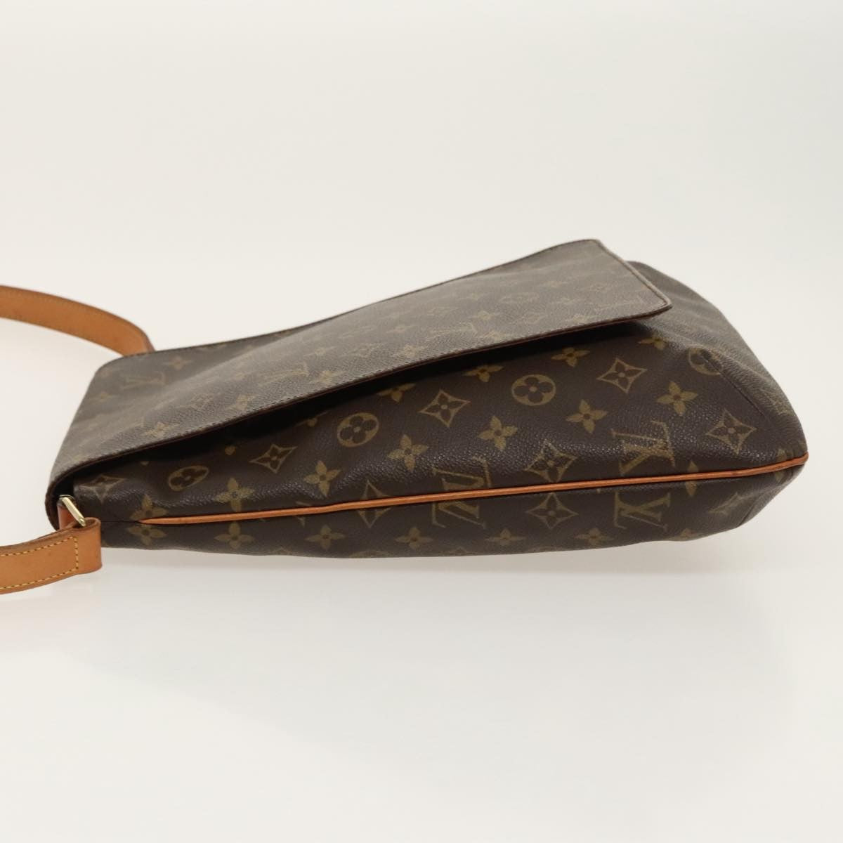 Louis Vuitton Musette Handbag Monogram Canvas, BROWN, CANVAS, Handbag