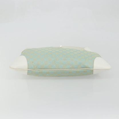 Gucci Vintage Jackie Shoulder Bag Canvas and Leather, Multicolour, Canvas, Handbag