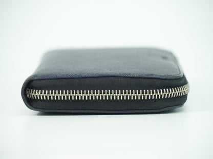 Prada Saffiano Wallet Leather, NAVY, LEATHER, Wallets