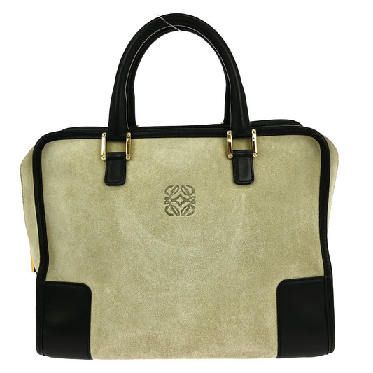 Loewe Amazona Bag Suede, BEIGE, SUEDE, Handbag