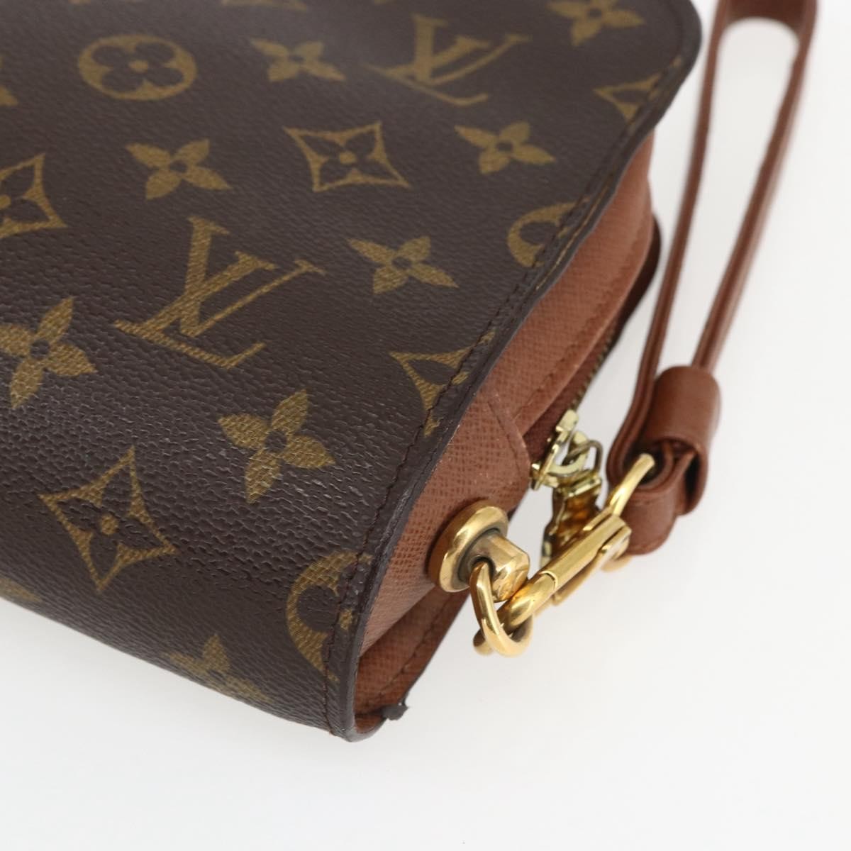 Louis Vuitton Pochette Orsay Monogram Canvas, BROWN, CANVAS, Clutche & pouche