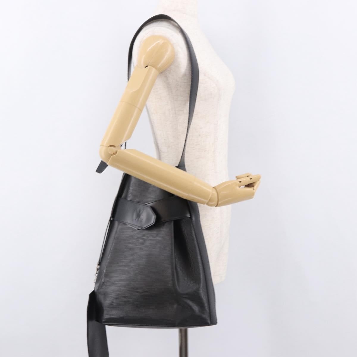 Louis Vuitton Vintage Sac d'Epaule Handbag Epi Leather, Black, Leather, Shoulder Bag