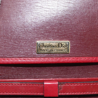 Christian Dior Vintage Handbag Leather, RED, LEATHER, Handbag