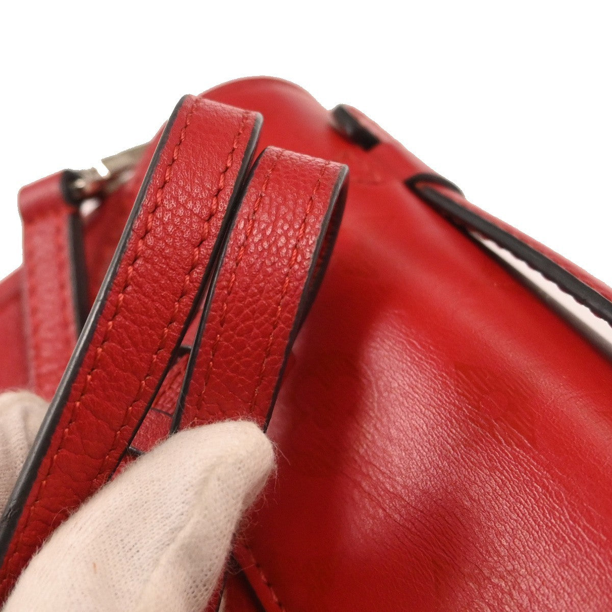 Louis Vuitton Very Messenger Monogram Leather, RED, LEATHER, Shoulder bag