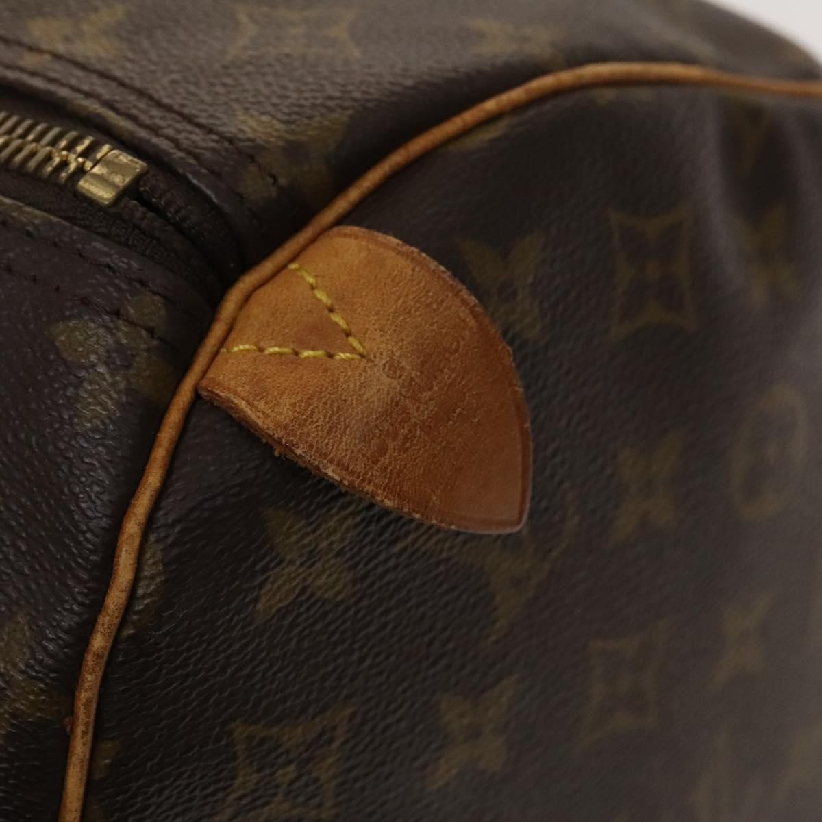 Louis Vuitton Keepall Bag Monogram Canvas, BROWN, CANVAS, Travel bag
