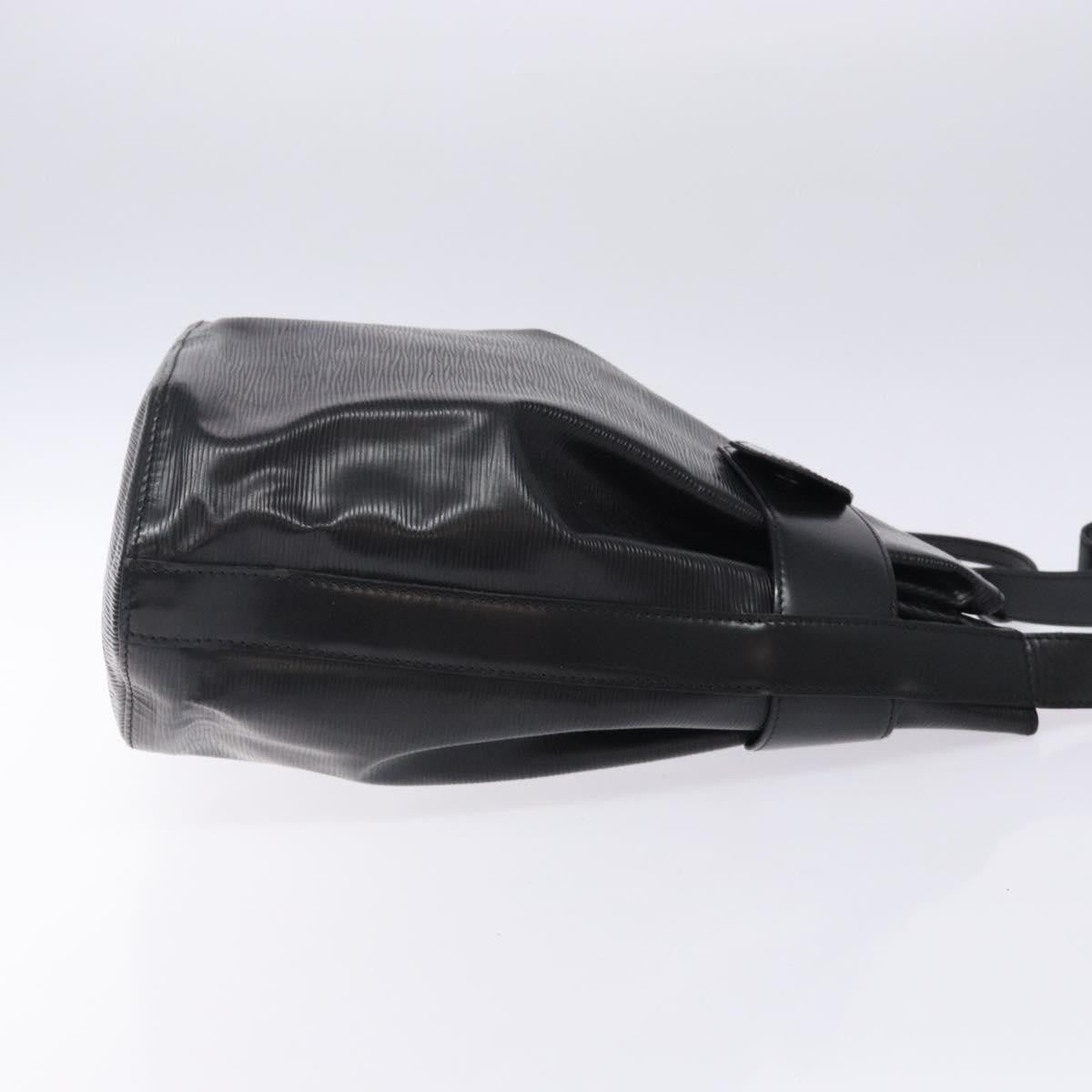 Louis Vuitton Vintage Sac d'Epaule Handbag Epi Leather, BLACK, LEATHER, Handbag