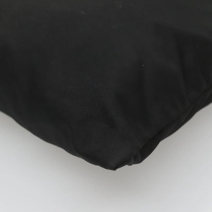 Prada Flat Messenger Bag Tessuto, Black, Nylon, Shoulder Bag