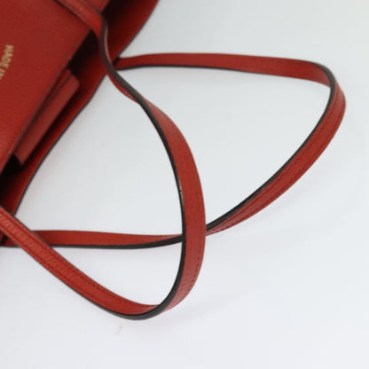 Gucci Swing Tote Leather, RED, LEATHER, Tote bag
